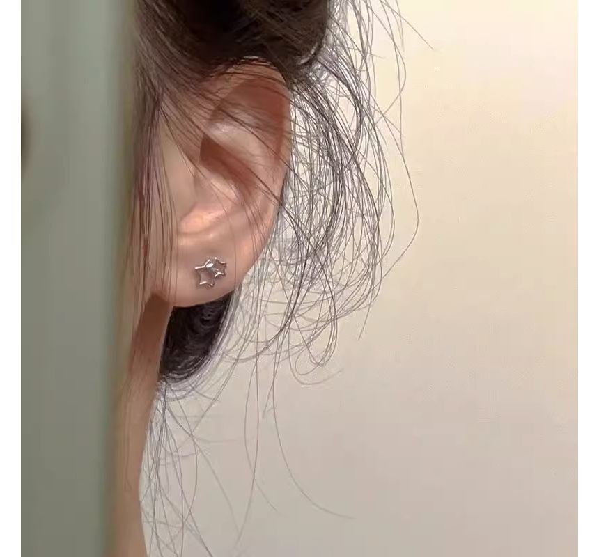 Star Alloy Earring Stud