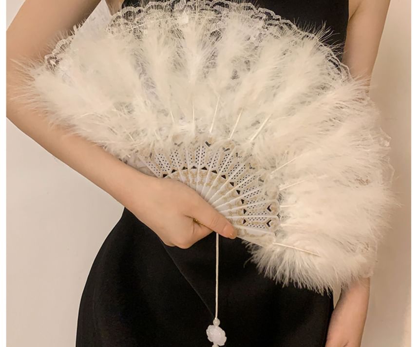 Foldable Fan (Various Lace Hand Designs)