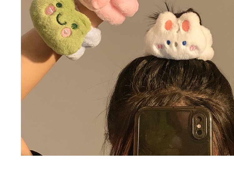 Chenille (Various Face Wrist Band Wash Designs) Animal