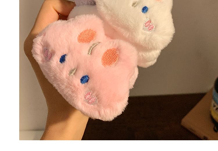 Chenille (Various Face Wrist Band Wash Designs) Animal