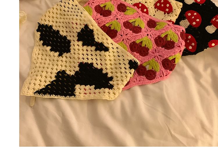 Designs) Vintage (Various Triangle Knit Square Headband Sunglasses /