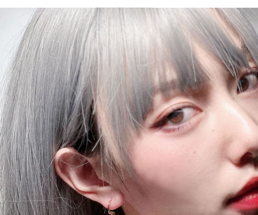 Earring Ear Gamepad Drop Lettering / Asymmetrical Clip-On Cuff