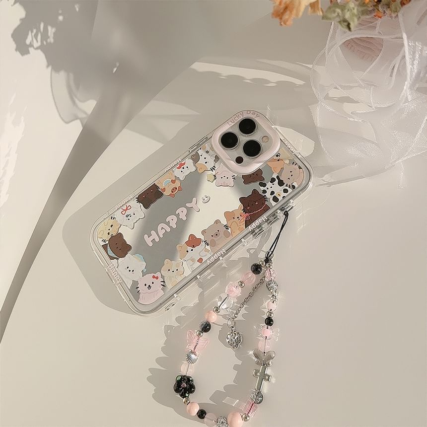 Cat Mirrored Phone Case