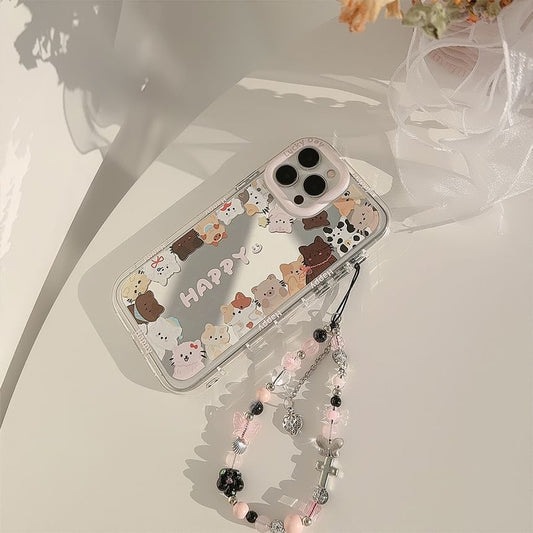Cat Mirrored Phone Case