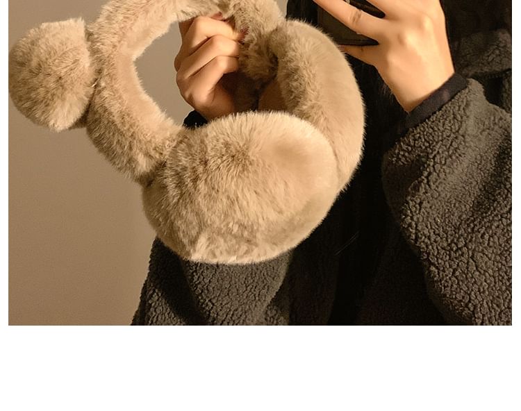 Earmuffs Ear Bear Chenille