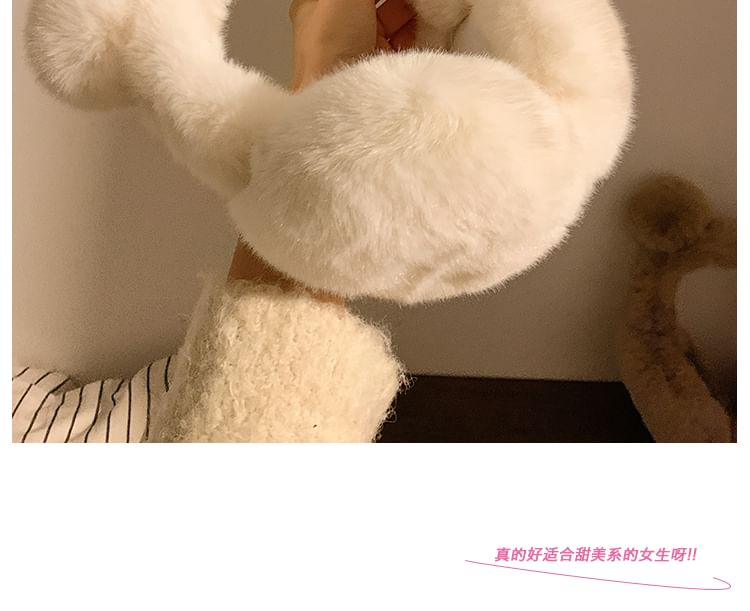 Earmuffs Ear Bear Chenille