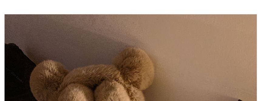 Earmuffs Ear Bear Chenille