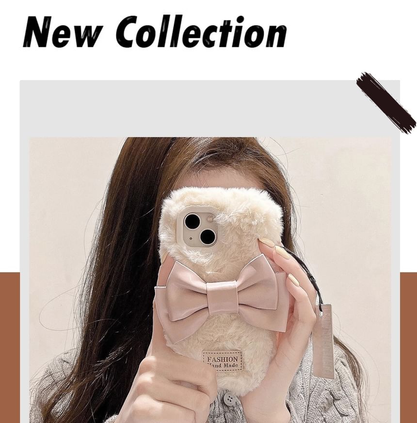 Case Bow Chenille Phone