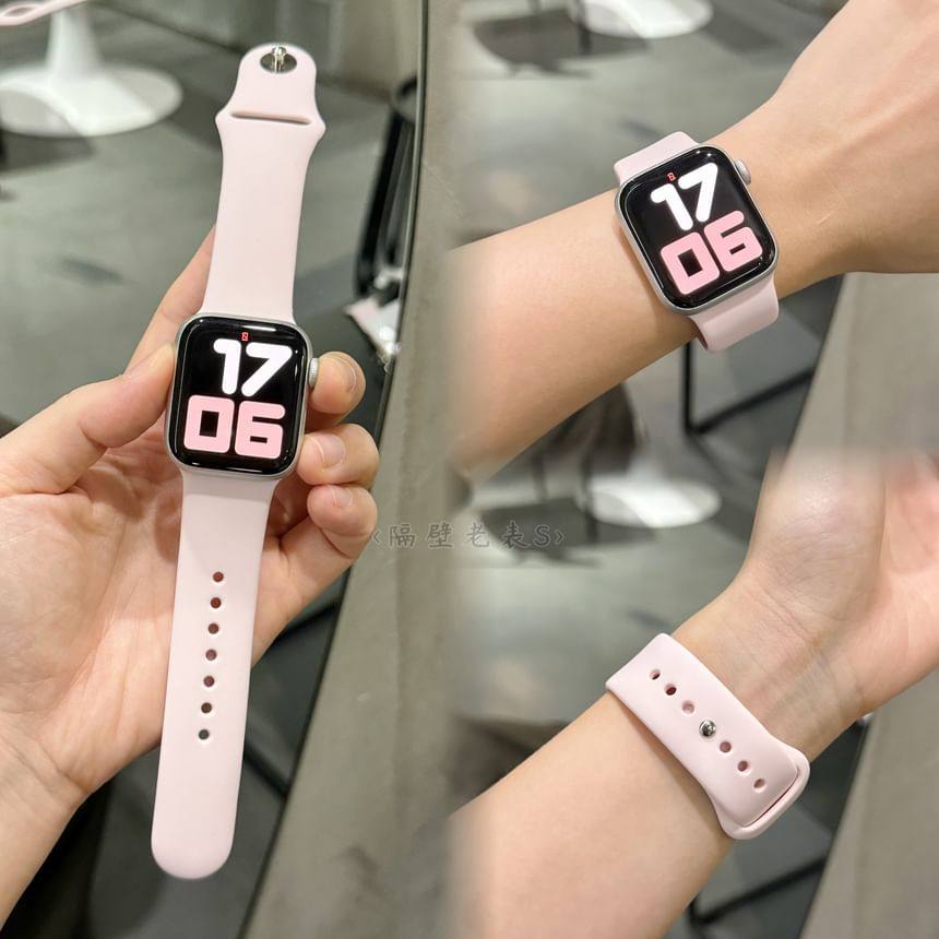 Case Milanese Plastic Apple Strap Watch Nylon Silicone Band / Protective