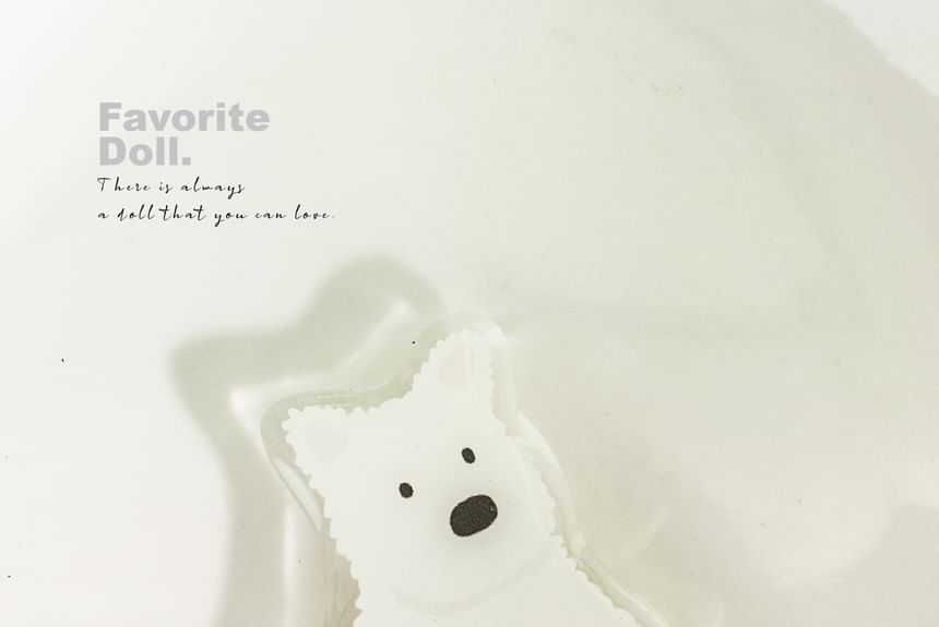 Dog Hamburger Print Magnetic Contact Phone Stand