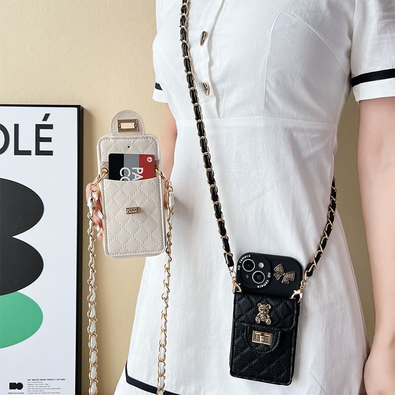 Bear Case Card Holder Phone