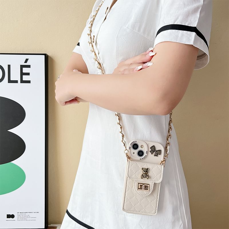 Bear Case Card Holder Phone