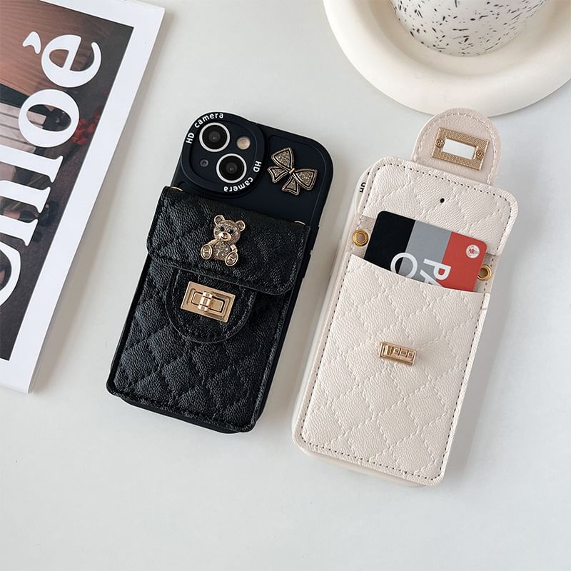 Bear Case Card Holder Phone