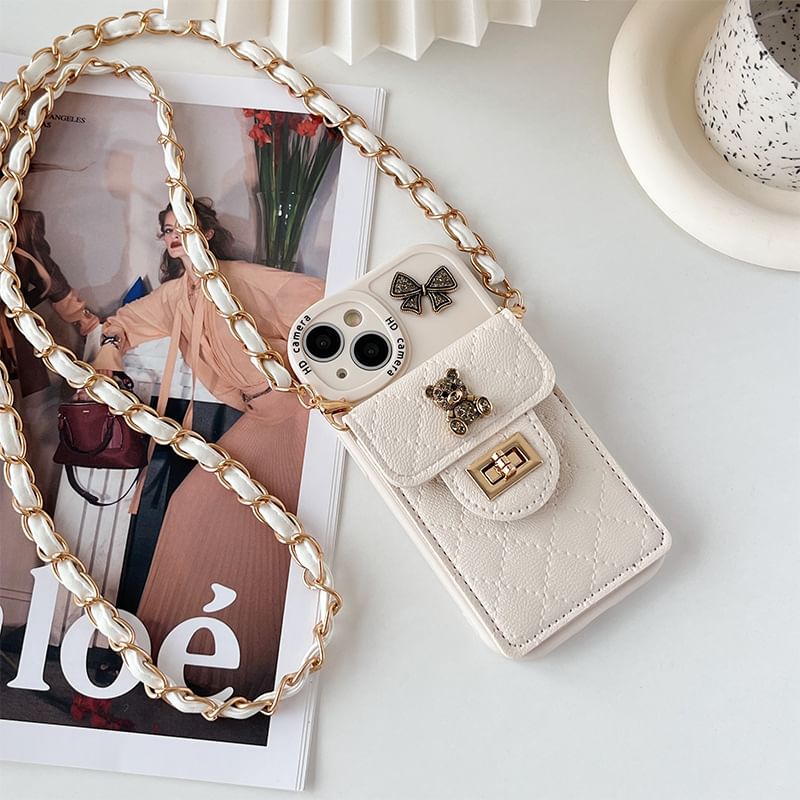 Bear Case Card Holder Phone