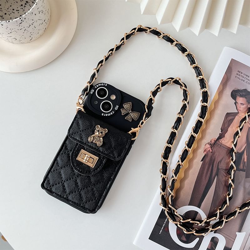 Bear Case Card Holder Phone