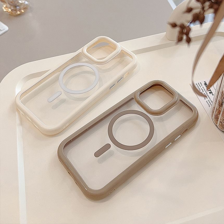 MagSafe Transparent Case Phone