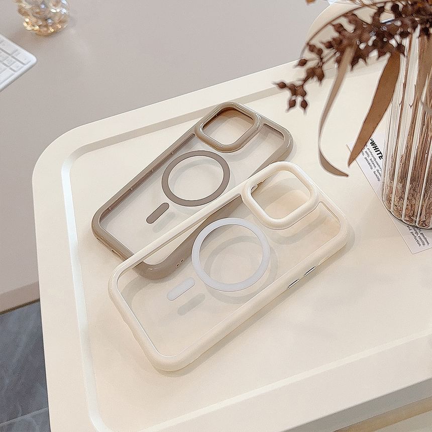 MagSafe Transparent Case Phone