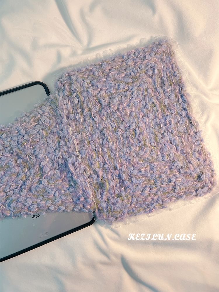 Melange iPad Knit Case
