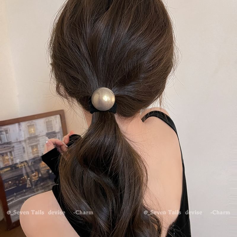Faux / Pearl Tie Hair Set