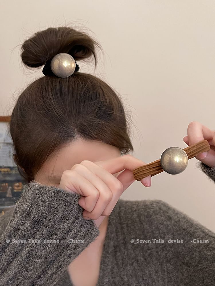 Faux / Pearl Tie Hair Set
