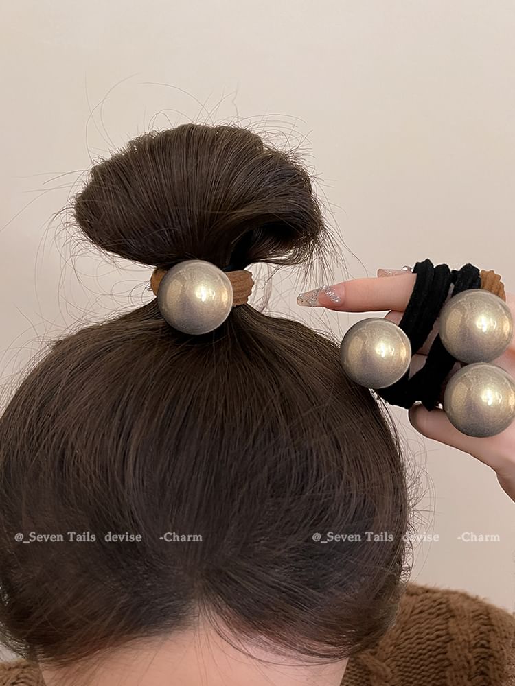 Faux / Pearl Tie Hair Set