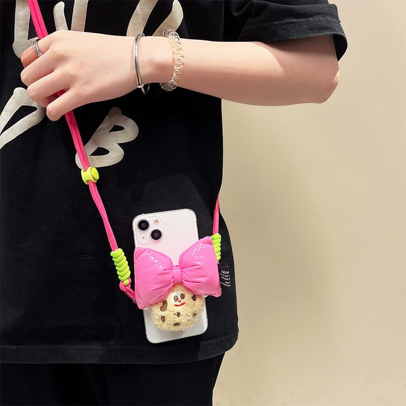 Cookie / Clip Set Bow Lanyard Phone