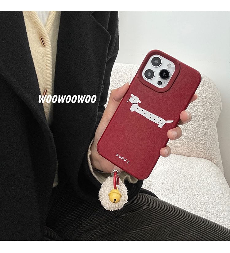 Pom Bell Phone Dog Case