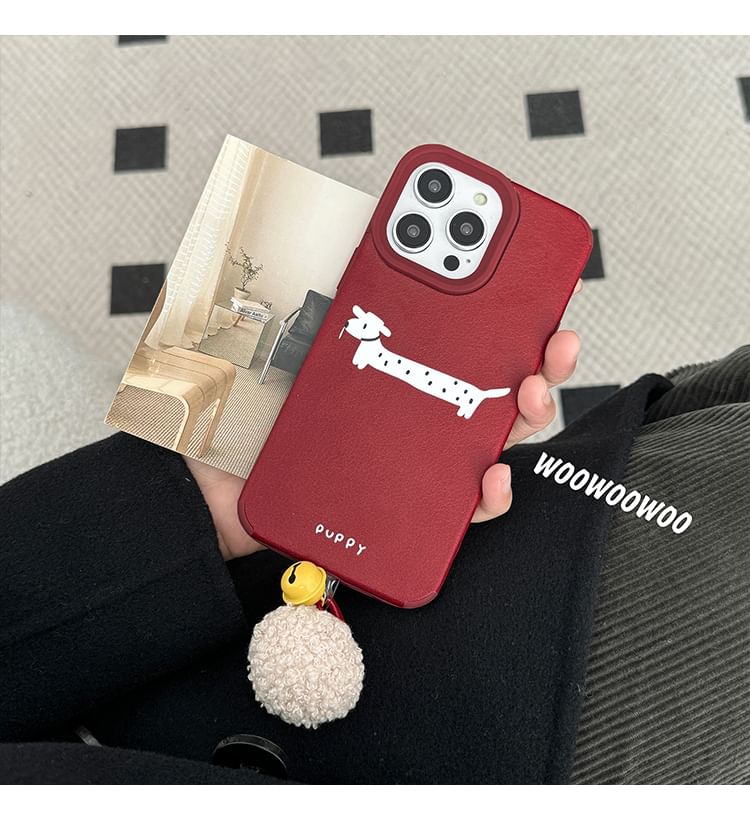 Pom Bell Phone Dog Case