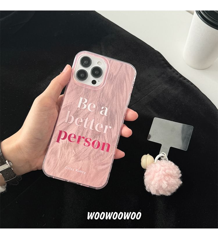 Bell Case Pom Lettering Phone