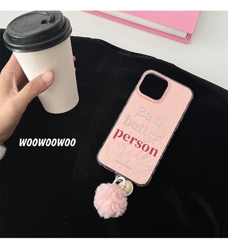 Bell Case Pom Lettering Phone