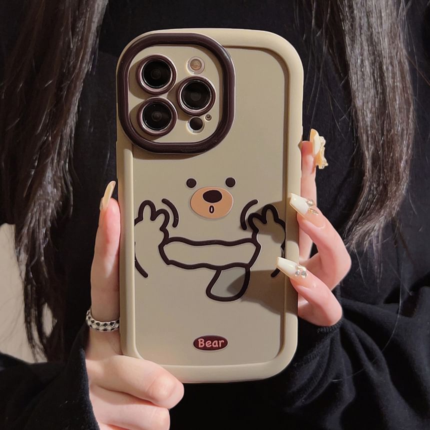 Phone Print Case Bear