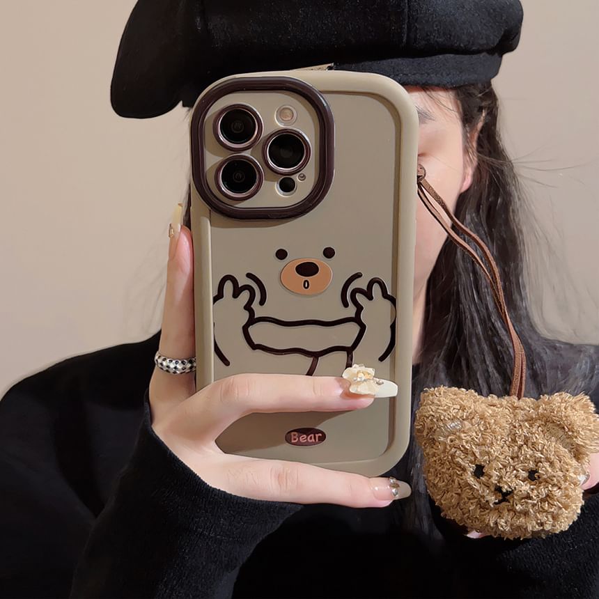 Phone Print Case Bear