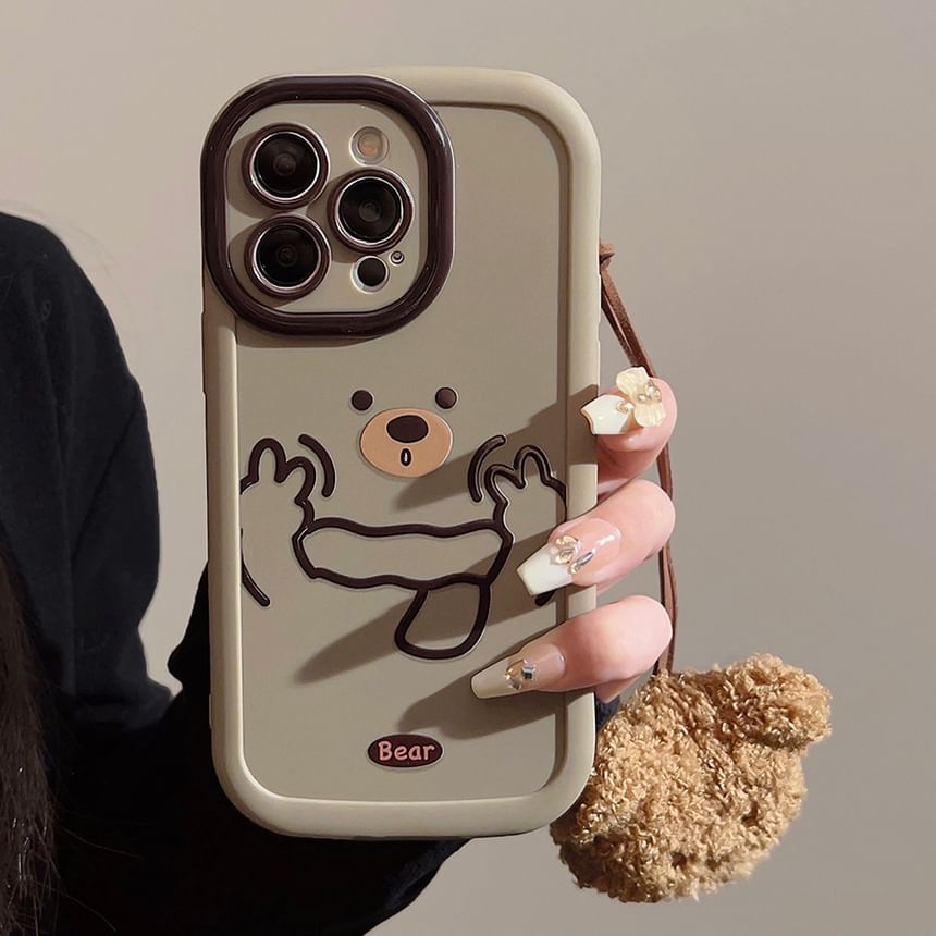 Phone Print Case Bear