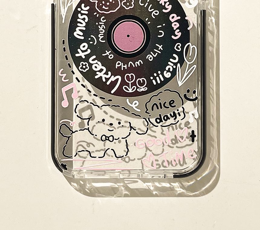 Phone Record Vinyl Case Animal