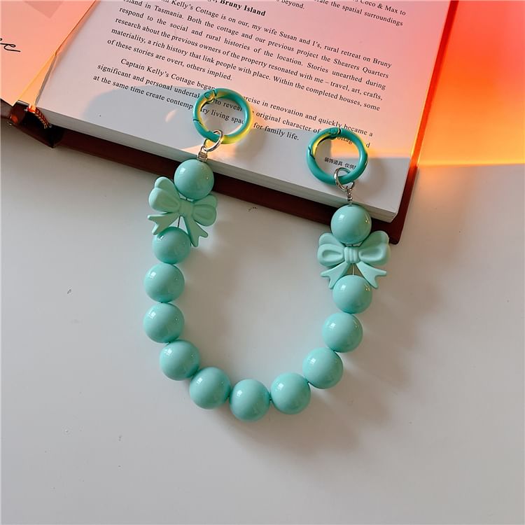Bow Bead Strap Phone