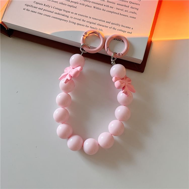 Bow Bead Strap Phone