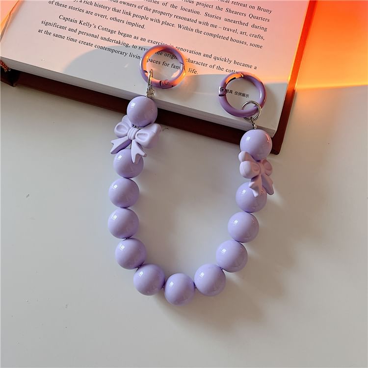 Bow Bead Strap Phone