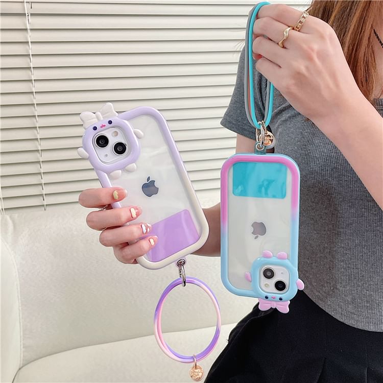 Lanyard Pad with Strap Phone Hoop