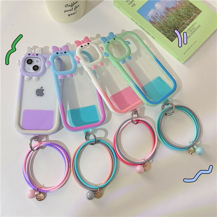 Lanyard Pad with Strap Phone Hoop