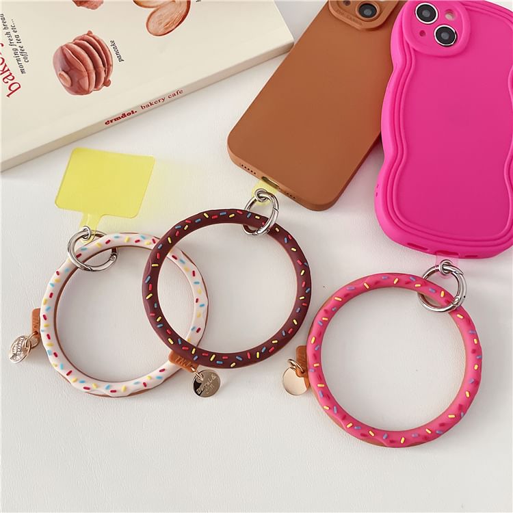 Lanyard Pad with Strap Phone Hoop