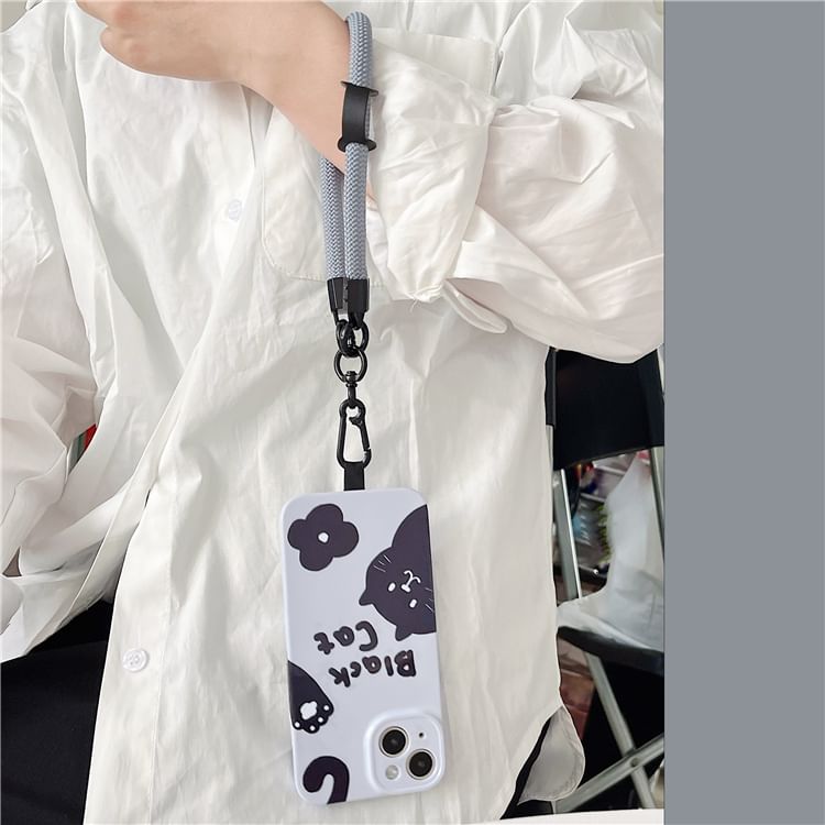 Pad Strap with Lanyard Phone Plain