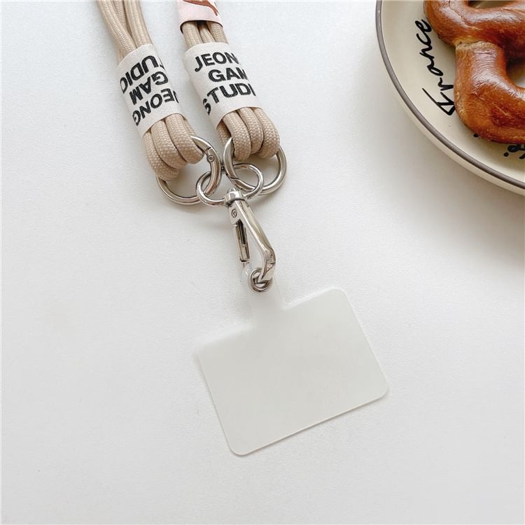 Lanyard Pad Phone Lettering with