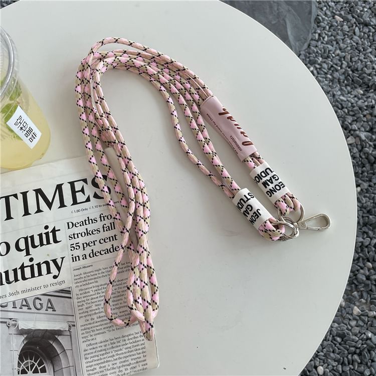 Lanyard Pad Phone Lettering with
