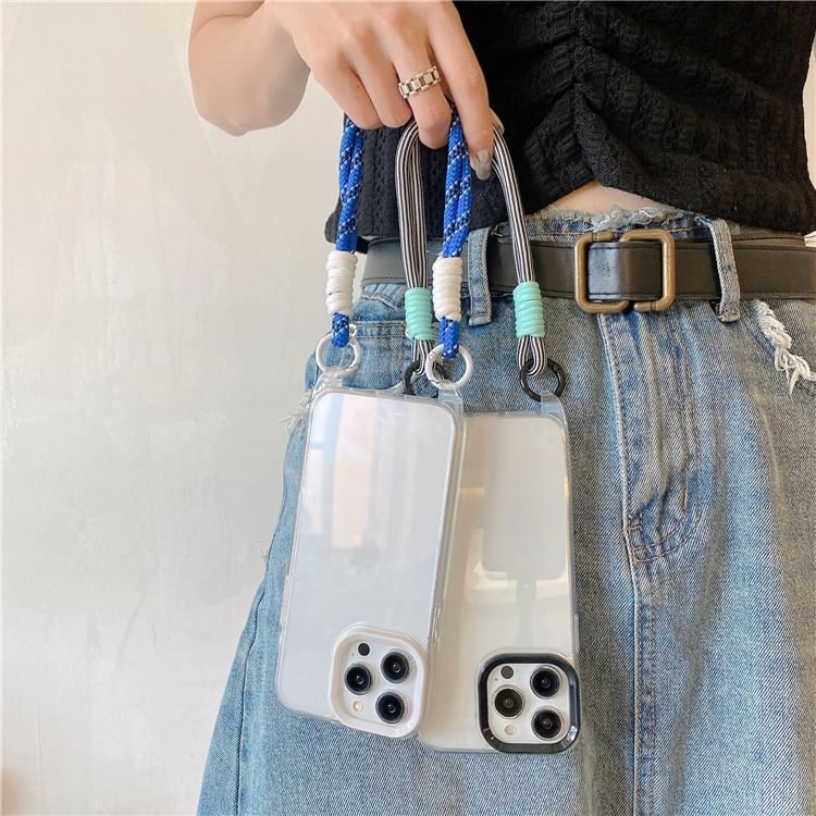 Case Phone Strap Transparent