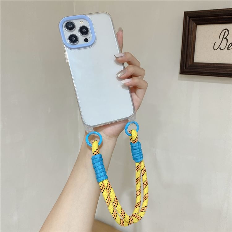 Case Phone Strap Transparent