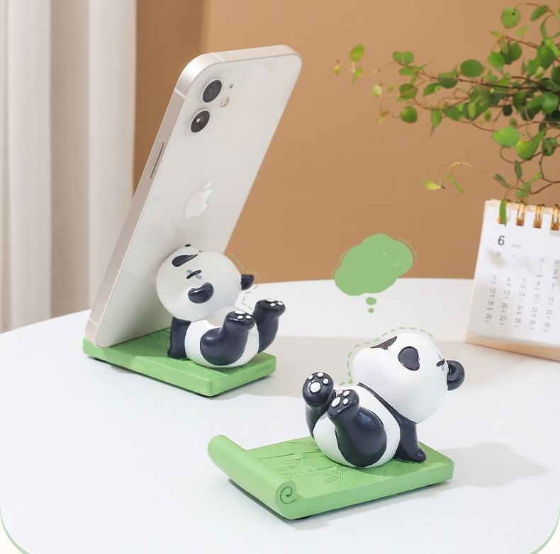 Panda Resin Desktop Phone Stand (Various Designs)