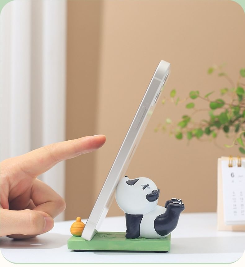 Panda Resin Desktop Phone Stand (Various Designs)