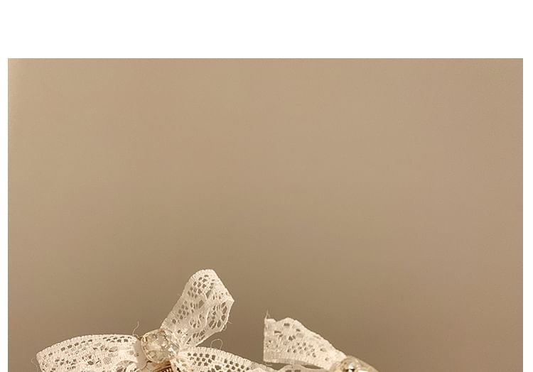 Clip Set / Bow Lace Hair