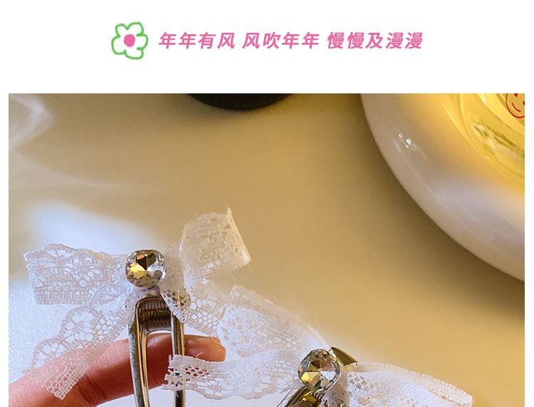 Clip Set / Bow Lace Hair