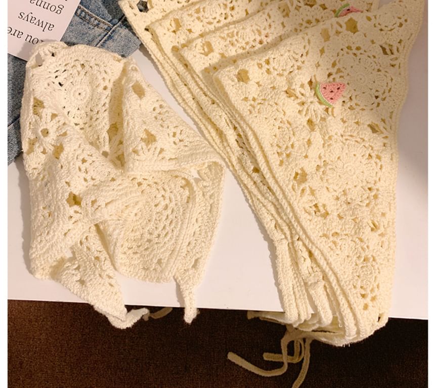 Head Scarf Designs) (Various Triangle Embroidered